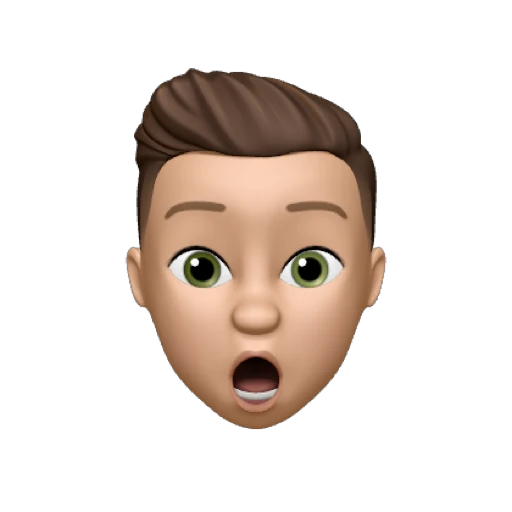 Surprised memoji